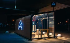 Кабина Smoking area